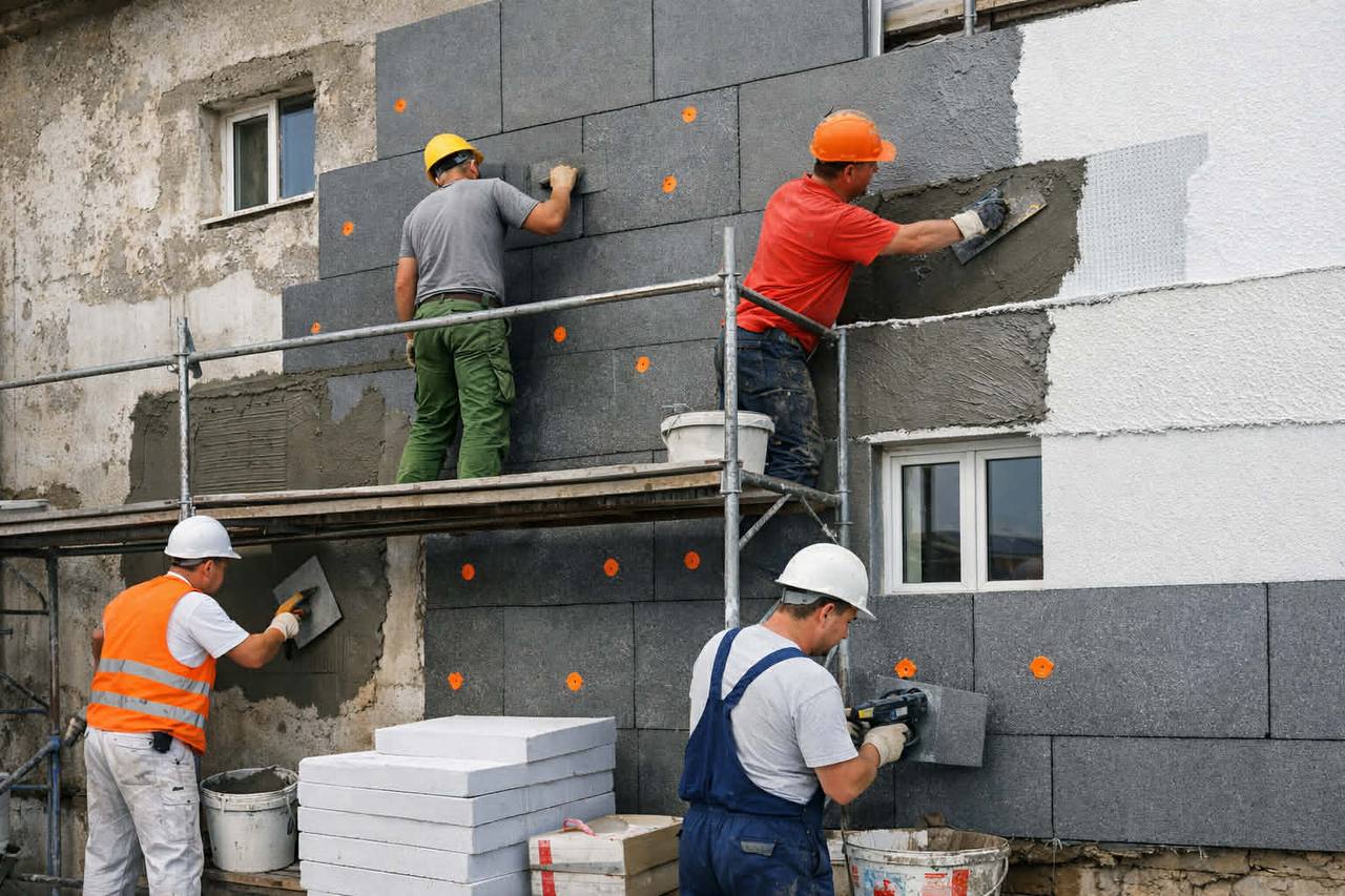 Homlokzati hőszigetelés